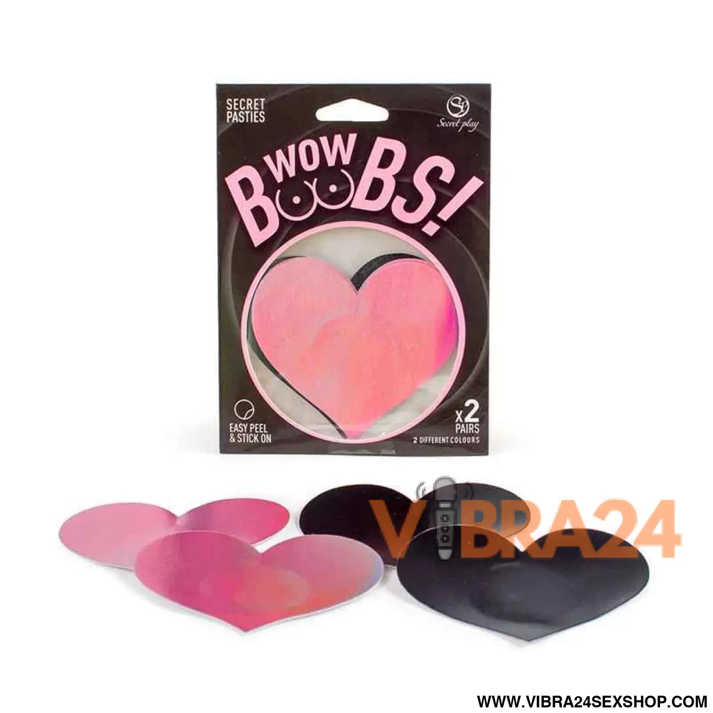 Wow Boobs! Nipple Covers Heart Shapped Holographic