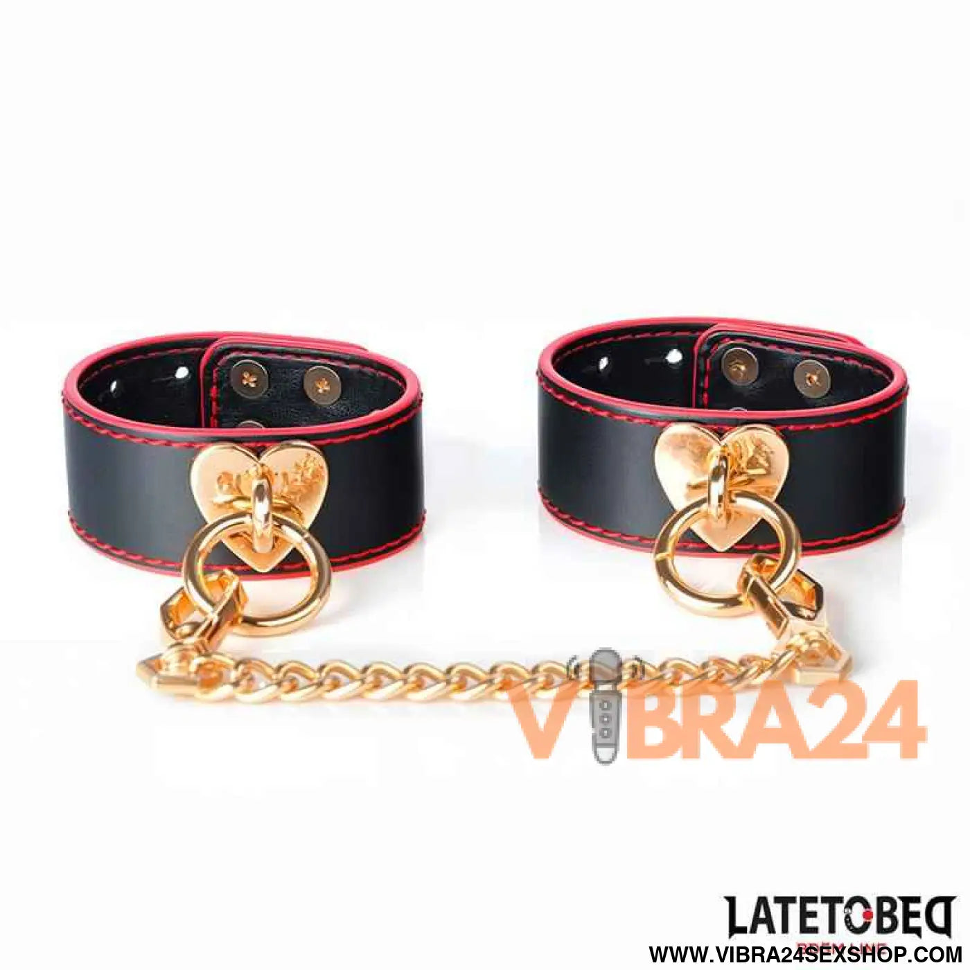 Wrist Cuff with Golden Chain