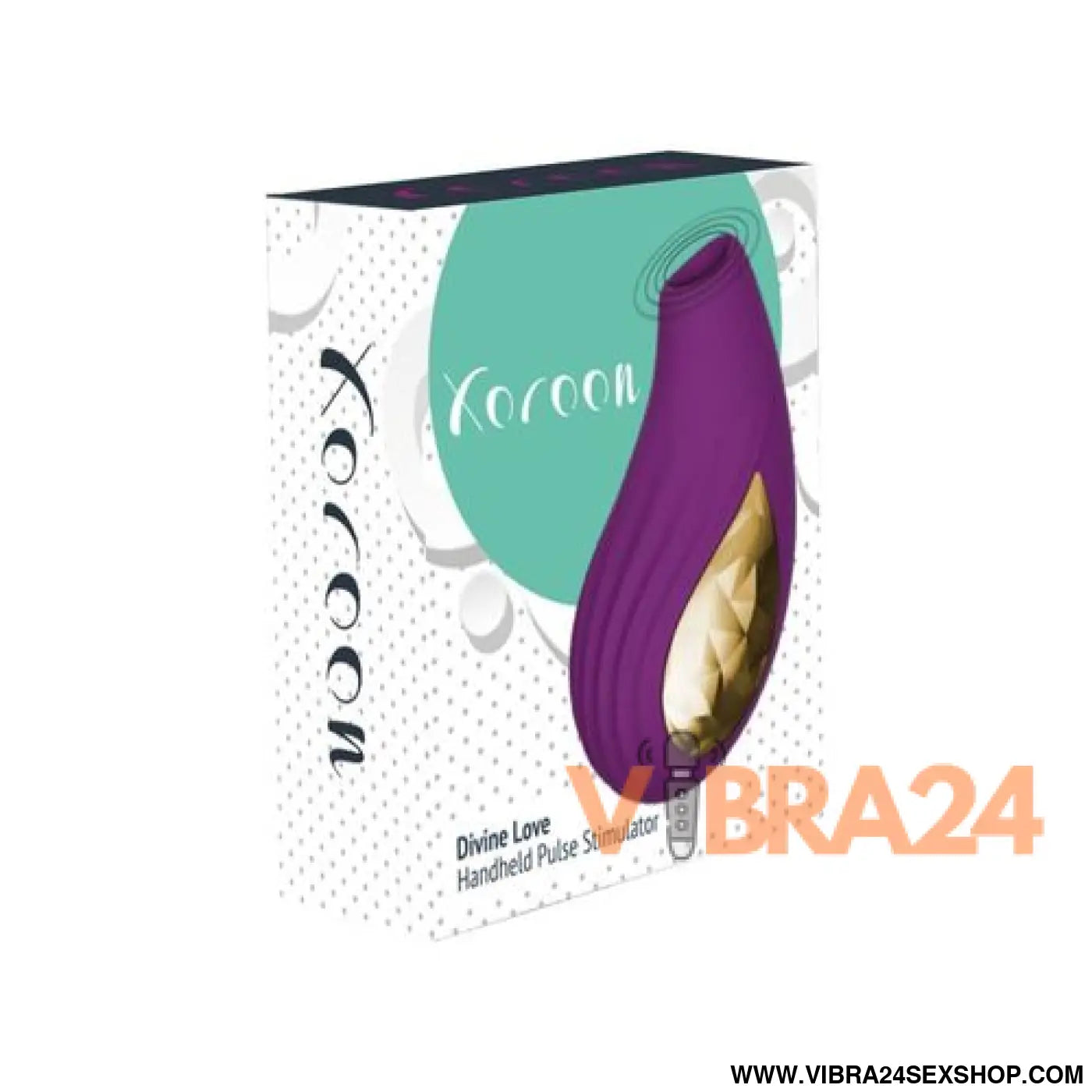 XOCOON - Estimulador de Amor Divino Roxo para Prazer e Conexão Emocional
