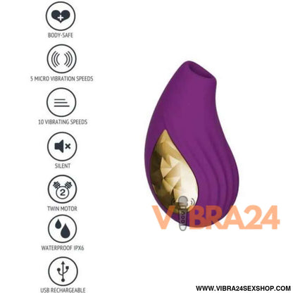 XOCOON - Estimulador de Amor Divino Roxo para Prazer e Conexão Emocional