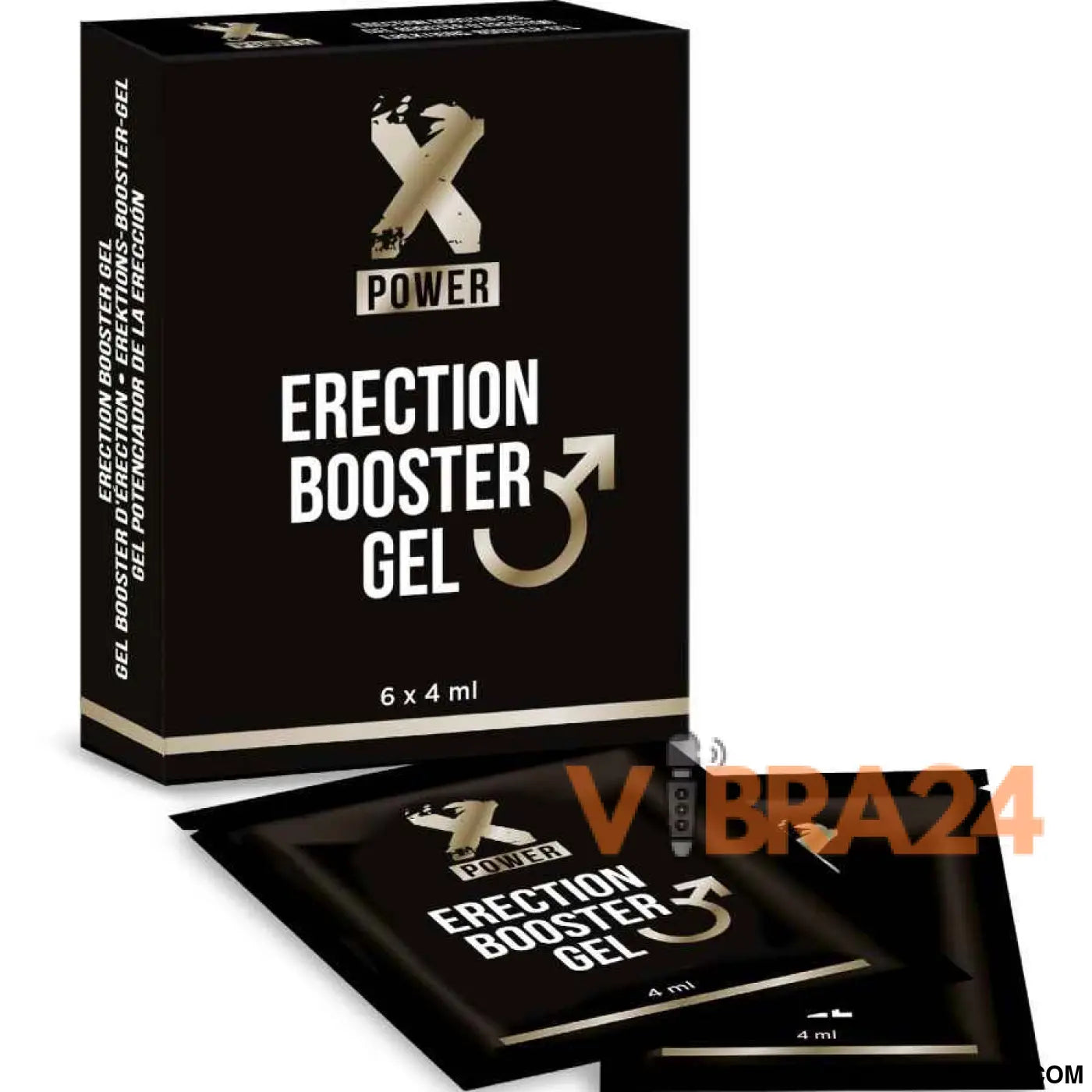 XPOWER - GEL AUMENTADOR DE EREO 6 X 4 ML