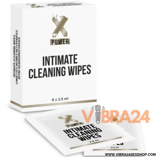 XPOWER - TOALHETES DE LIMPEZA ÍNTIMA 6 UNIDADES