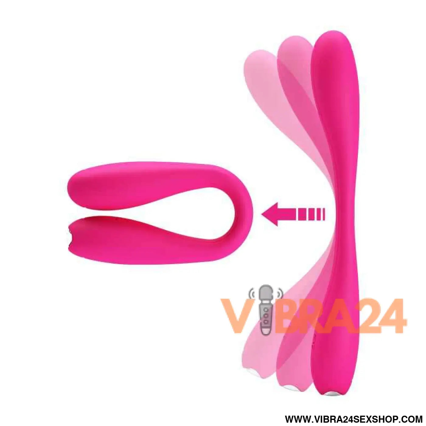 Yedda Vibrator Bendable Pink