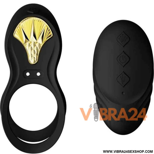 ZALO - ANEL VIBRANTE PARA CASAIS BAYEK PRETO